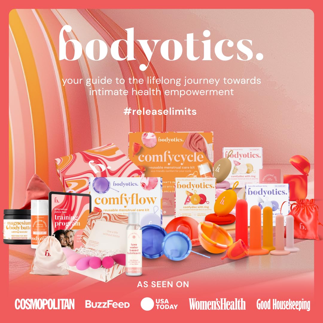 Bodyotics Deluxe Kegel Weighted Exercise Balls - Pelvic Floor Tightening and Strengthen Bladder Control - Prevent Prolapse - Set of 6 for Beginners to Advanced with Free E-Book