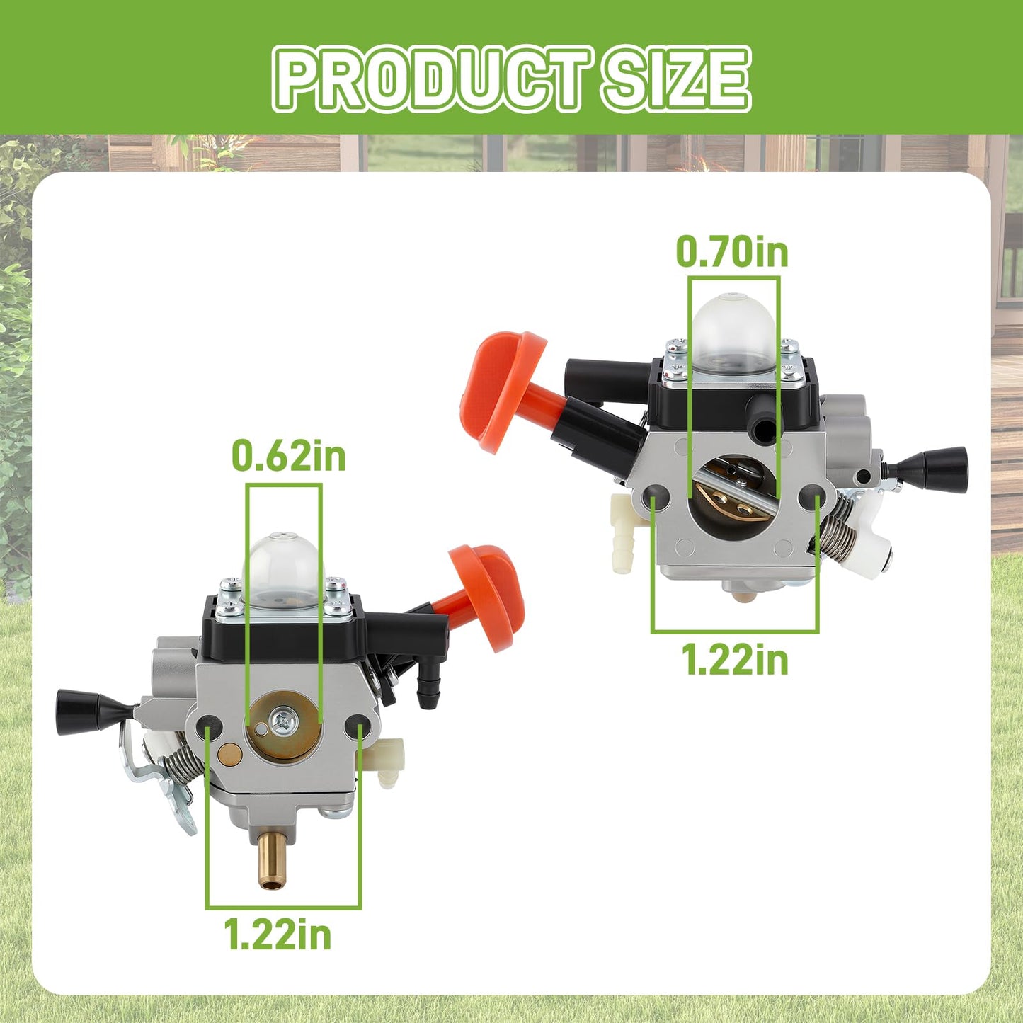 partszen 4180-120-0617 Carburetor for FS131R HT131 HT133 KM131R FS311 Trimmer