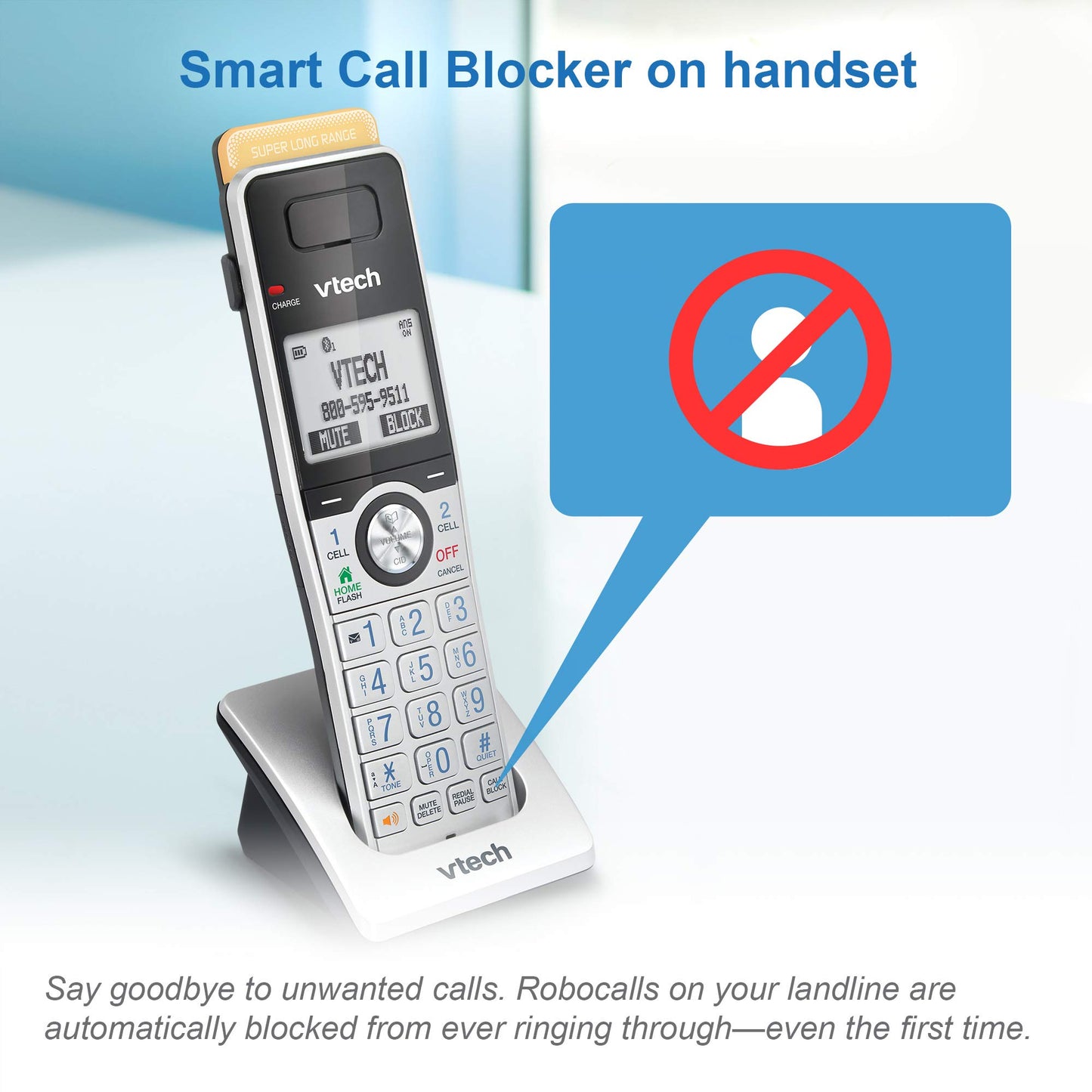 VTech IS8101 Accessory Expandable Handset for The VTech IS8151-3, IS8151-4 and IS8151-5