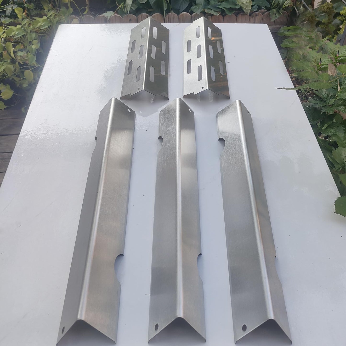 Tombili 17" 16 Ga Upgraded Parts Replacement for Weber Genesis II Flavorizer Bar, Fits Weber Genesis II 200 Series E210 S210 LX E240 LX S240 Grill Parts. for Weber Genesis Accessories.
