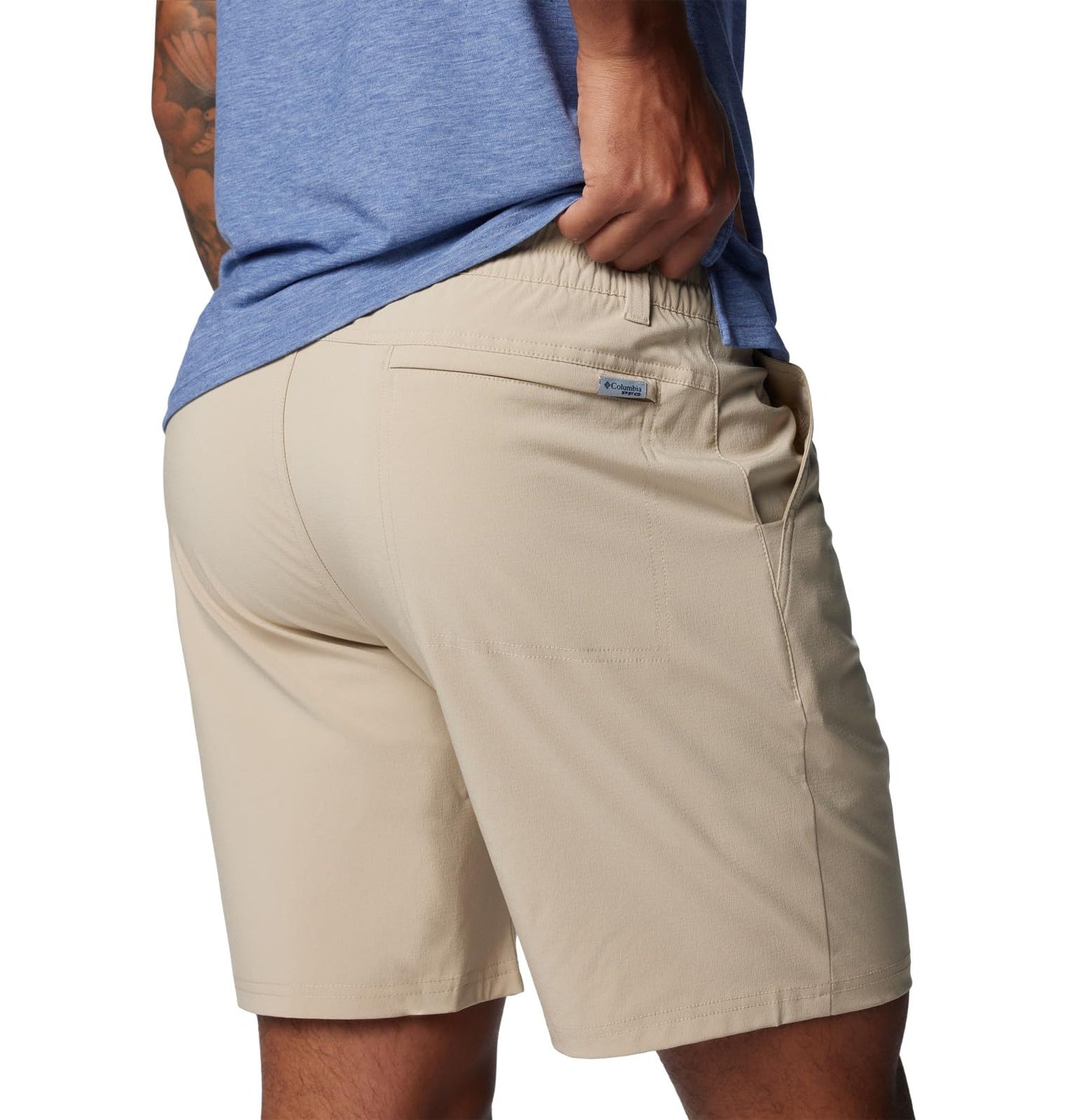 Columbia Men's PFG Uncharted Short, Ancient Fossil, X-Large