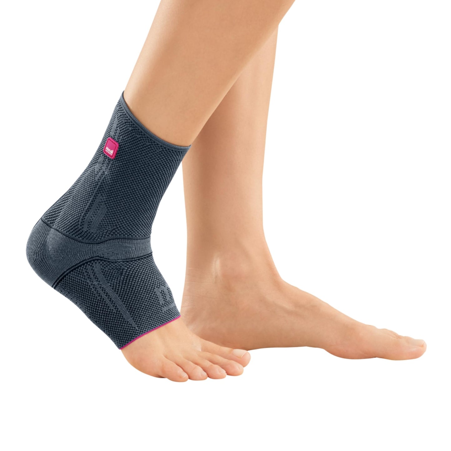 Medi Levamed Ankle Support w/Silicone Inserts Silver II K010212
