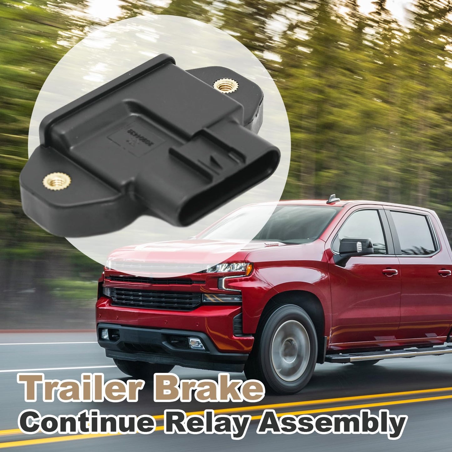 Vkinman 20904439 Trailer Brake Control Relay Assembly Replacement for GMC Suburban Chevy Sierra Silverado 1500 2500HD 3500HD