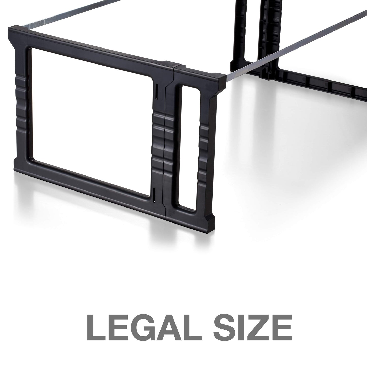 Officemate Plastic Hanging File Frames, Letter and Legal Size, Rails 24" to 27", 2 Sets (91963)