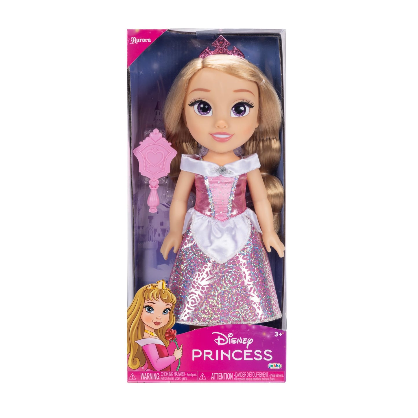 Disney Princess My Friend Aurora Doll 14 inch Tall Includes Removable Outfit and Tiara