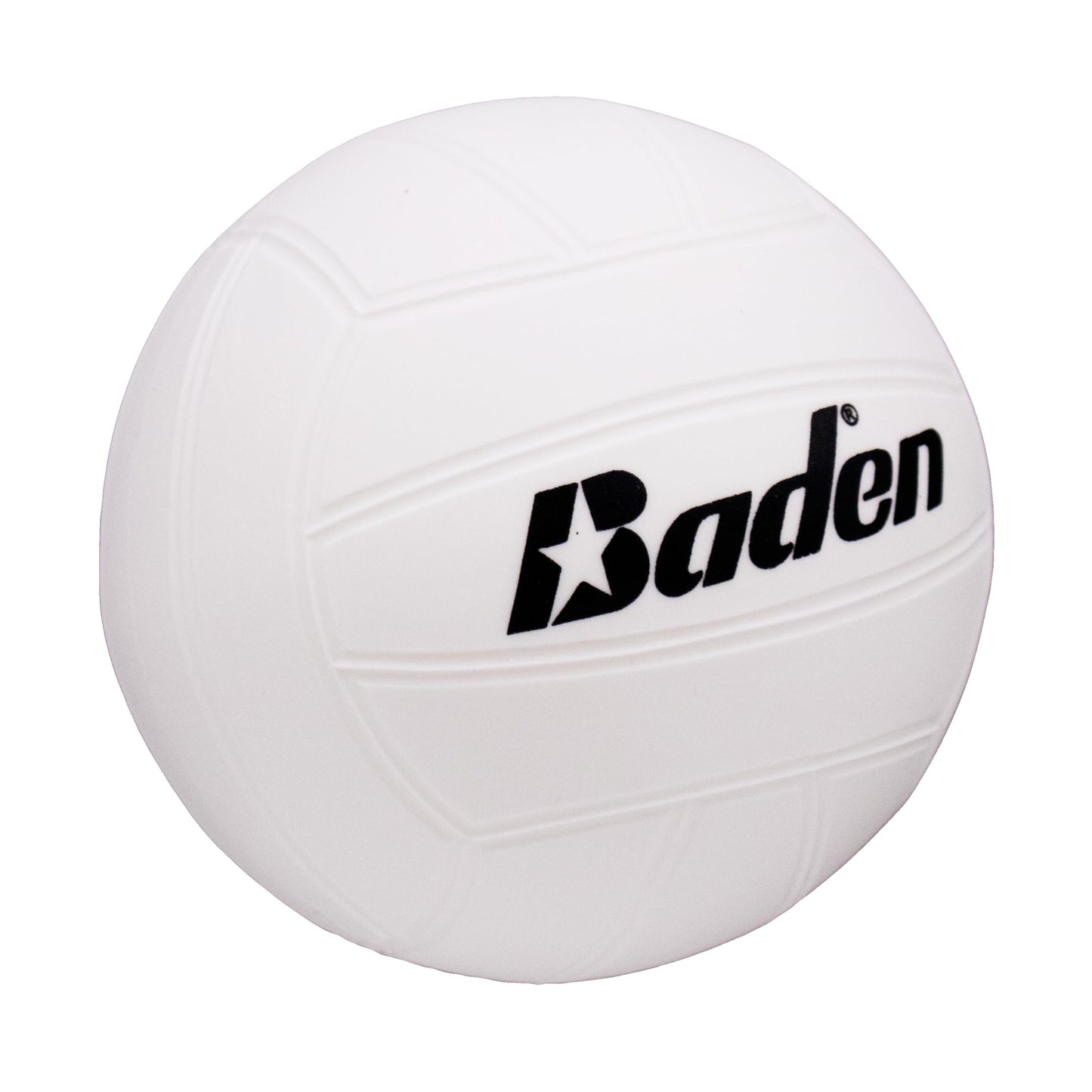Baden 4 inch Mini Volleyball 12-Pack with Pump for Team Gift, Award, and Pool Friendly (White)