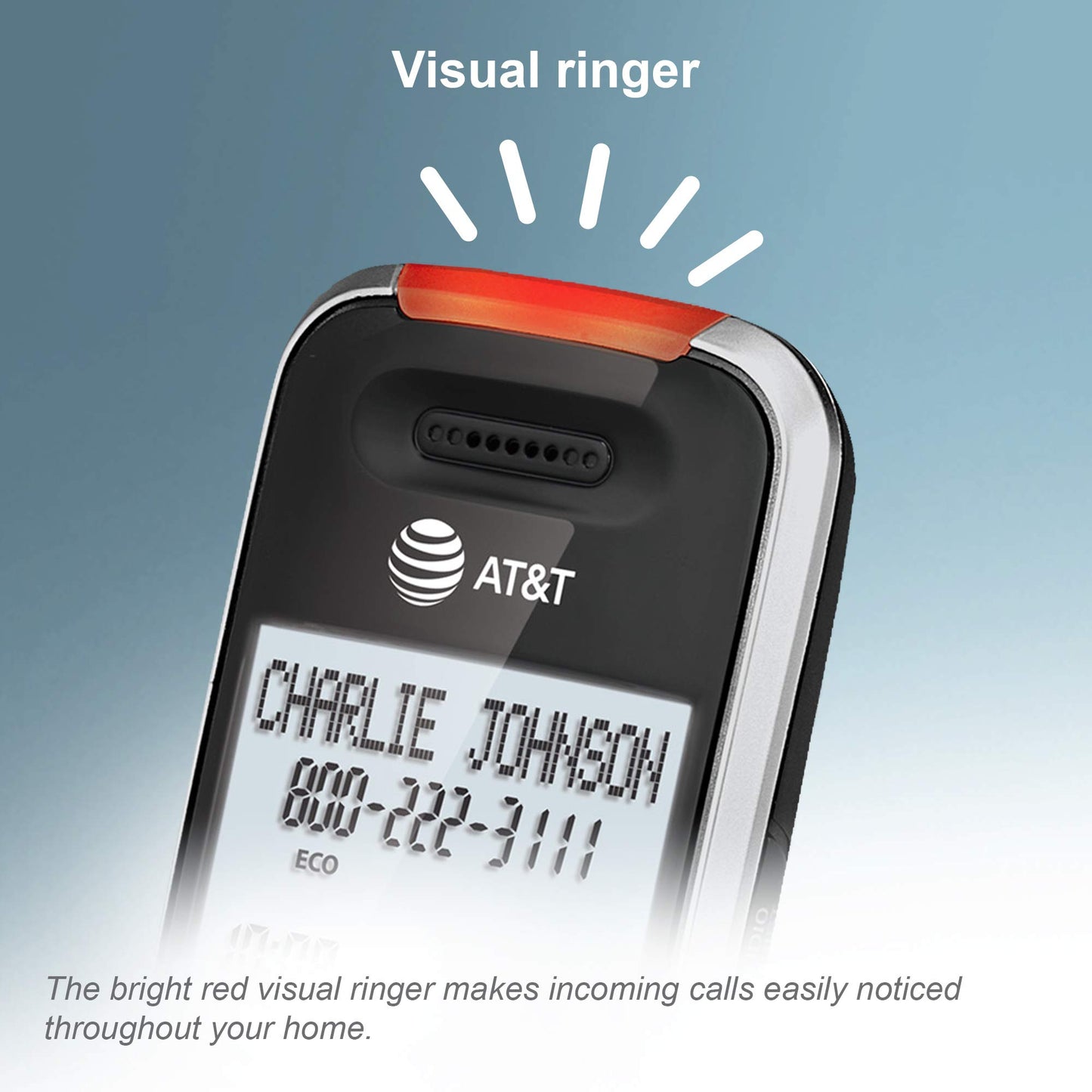 AT&T BL102 DECT 6.0 Cordless Phone for Home with Answering Machine, Call Blocking, Caller ID Announcer, Audio Assist, Intercom, and Unsurpassed Range, (Canadian Version)
