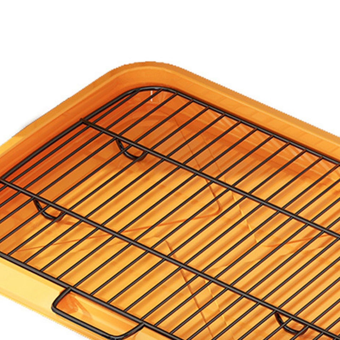Spill Proof Dog Potty Tray, Removable Washable Training Toilet with Flat Plate Design for Small Medium Large Dogs