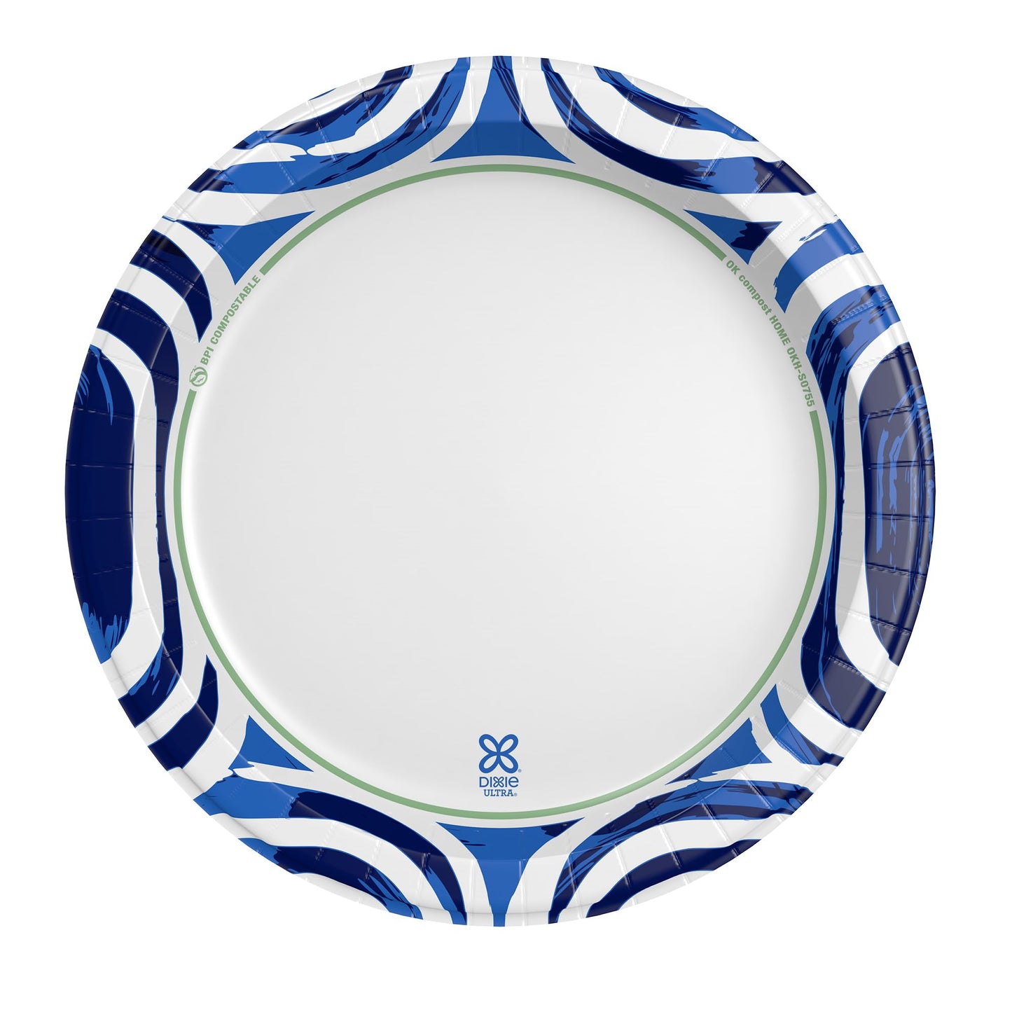 Dixie Ultra, Large Paper Plates, 10 Inch, 43 Count (Pack of 4), 3X Stronger*, Heavy Duty, Microwave-Safe, Soak-Proof, Cut Resistant, Disposable Plates for Heavy, Messy Meals