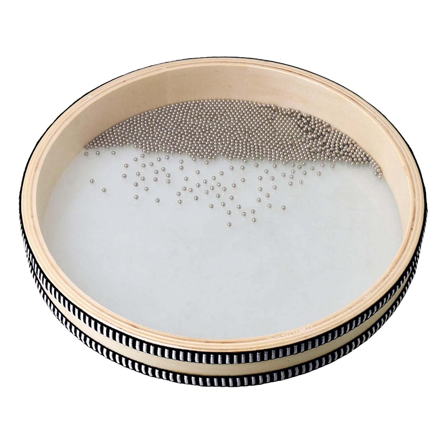 Bstinay 10inch Natural Ocean Drum Wave Bead Sea Sound Drum Musical Instrument Percussion