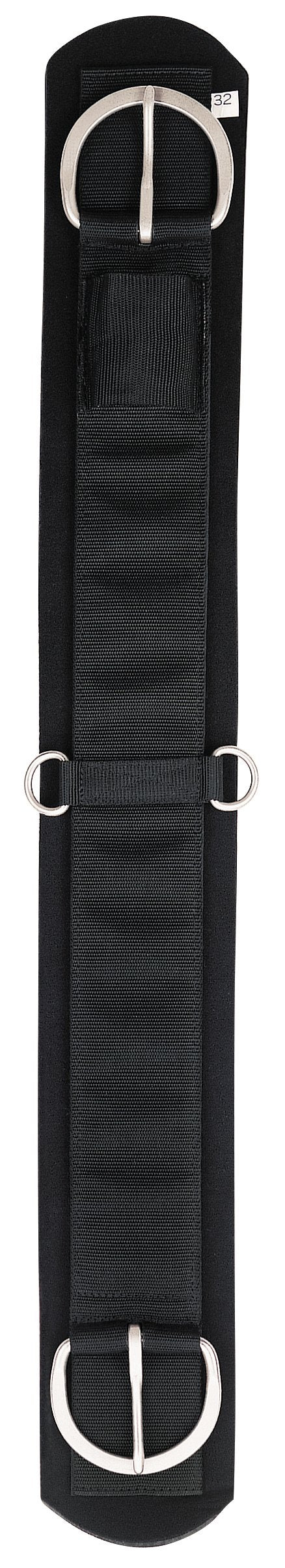 Weaver Leather 35-2200-34 Neoprene Cinch, Straight, Black, 34"