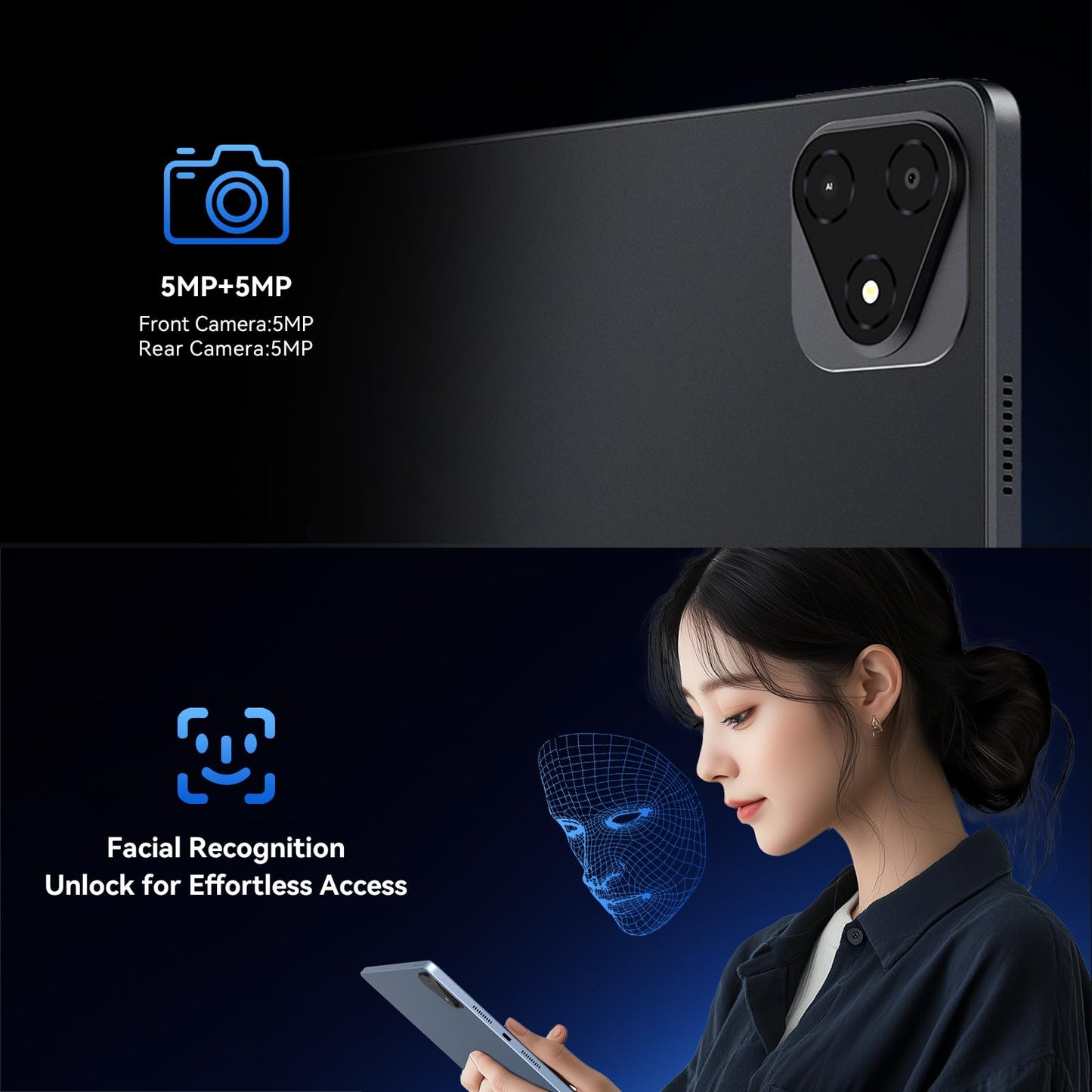 ALLDOCUBE iPlay 60 Pro 11 inch Tablet, 90Hz Reflex 1920x1200 FHD Android 14 Tablet, 16GB(6+10)RAM+128GB+1.5TB Expand, MediaTek Helio G99 Octa-core, Widevine L1, 7000mAh, Quad Speaker, 4G/Wifi5, PD 18W