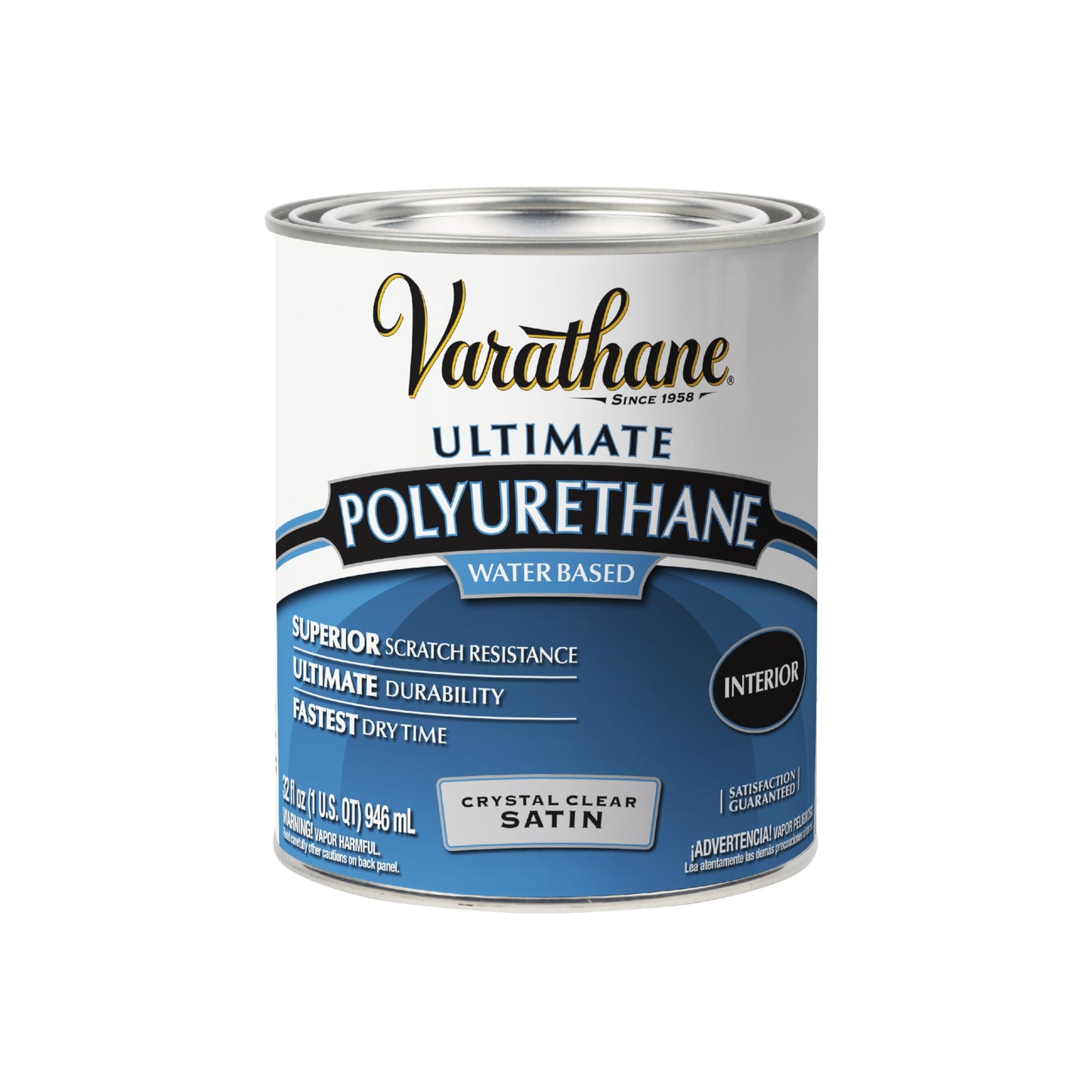 Varathane Interior Diamond Wood Finish in Clear Satin, 946mL