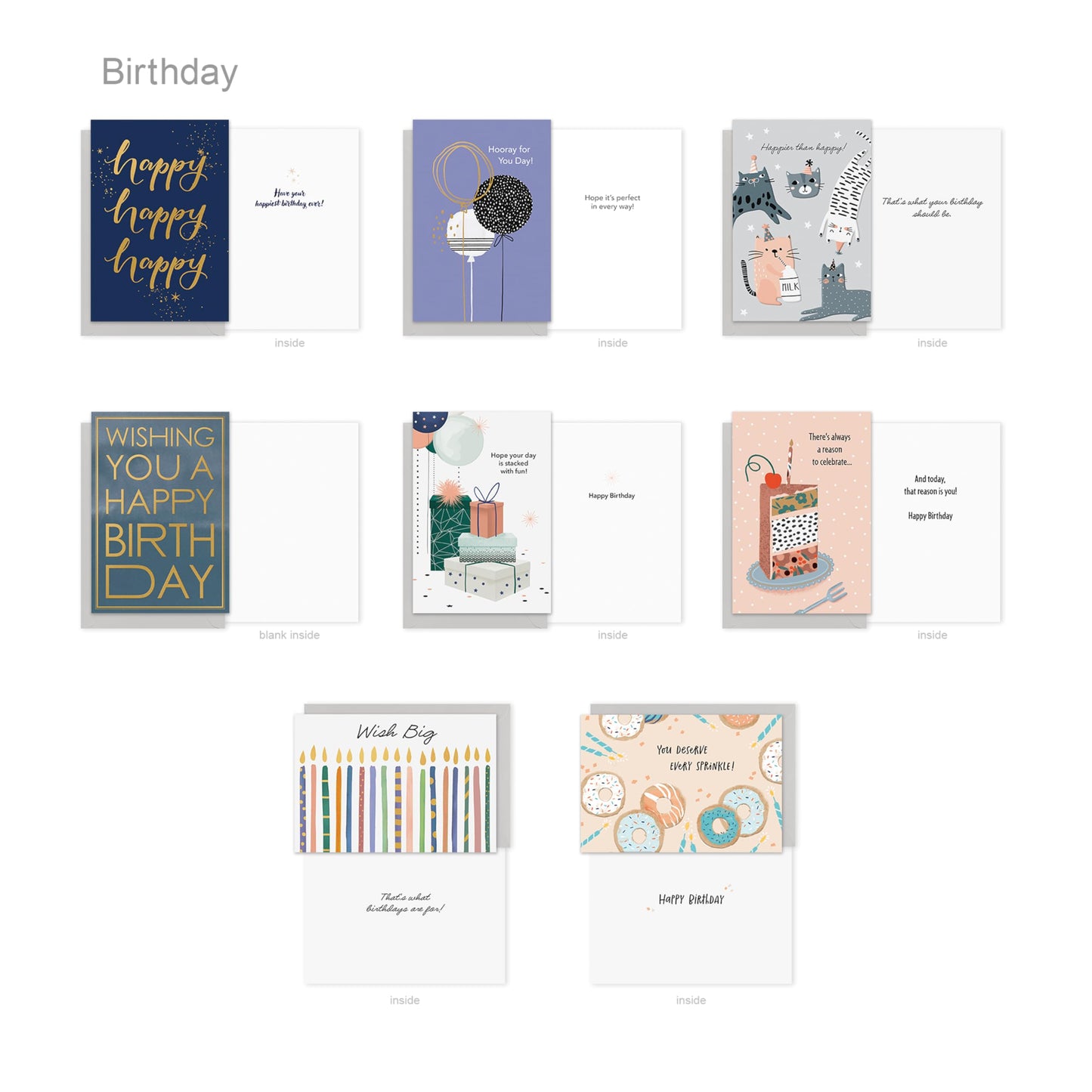 American Greetings All Occasion Deluxe Card Assortment with Envelopes and Storage Box(60-Count)