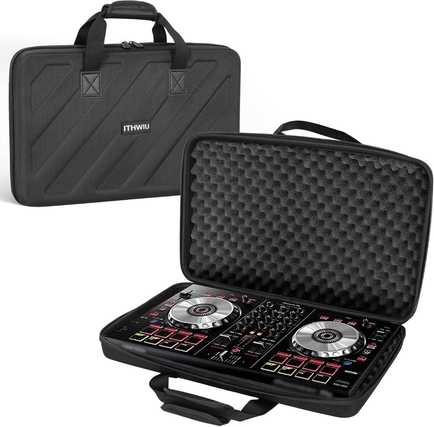 Lightweight Molded Hard Storage Case Fits for DDJ-FLX4 / DDJ-400 / DDJ-SB3 SB2 or DDJ-RB 2-Channel Controller