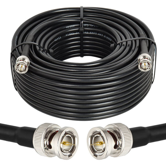 100FT SDI Cable, XRDS-RF HD-SDI Cable BNC to BNC Digital Video Cable RG59 BNC Cable Supports HD-SDI/3G/6G-SDI/4K/8K SDI Video Cable Precision Video Cable