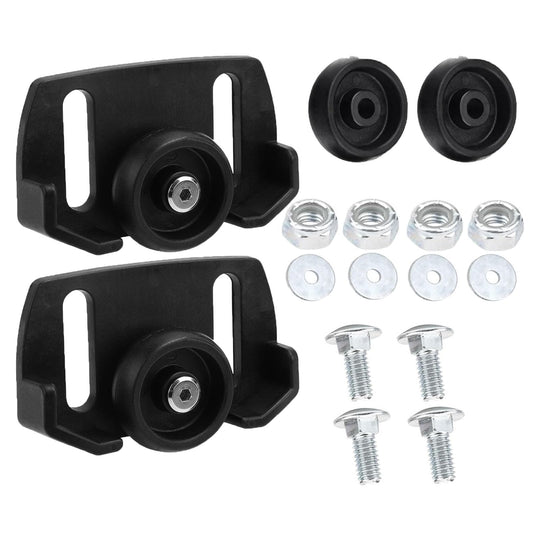 Caalii 490-241-0038 Universal Rolling Skid Shoes Compatible with MTD/Crafstman 2 Stage 3 Stage Snow Blower with Hardware Kit Fits for 31AH64EG700 31AH64FG700 31AH64FG795
