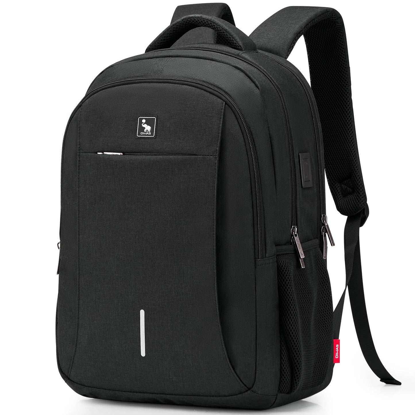 OIWAS Travel Laptop Backpack, 17 Inch Laptop Backpack for Men Women College Backpacks Bookbag with USB Charging Port Business Backpack