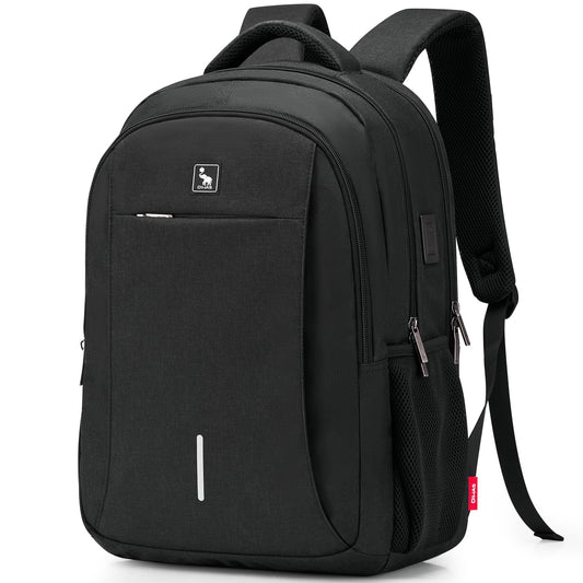 OIWAS Travel Laptop Backpack, 17 Inch Laptop Backpack for Men Women College Backpacks Bookbag with USB Charging Port Business Backpack