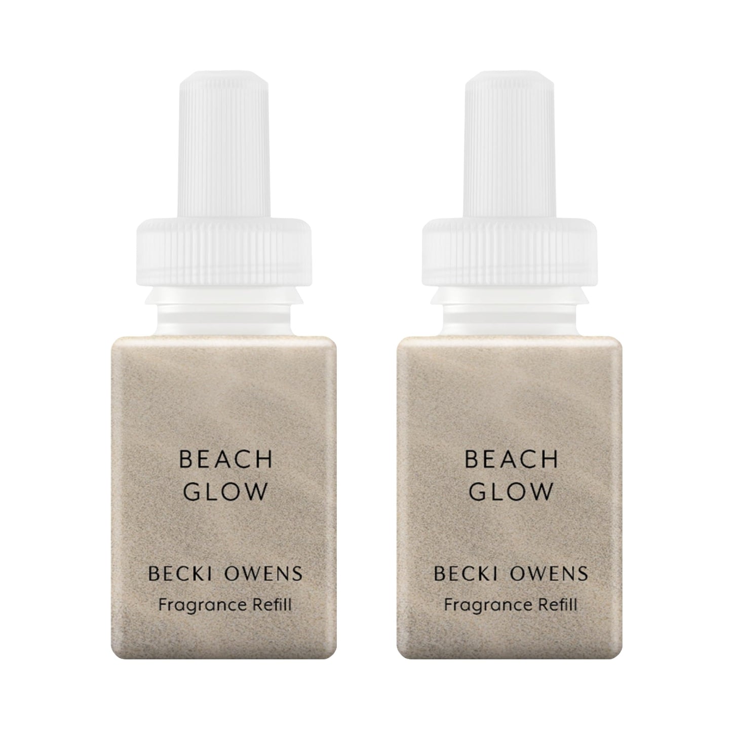Pura & Becki Owens Home Scent Refill - Smart Home Air Diffuser - Up to 120-Hours of Luxury Fragrance per Refill - Spring & Summer Fragrance - 2 Pack, Beach Glow