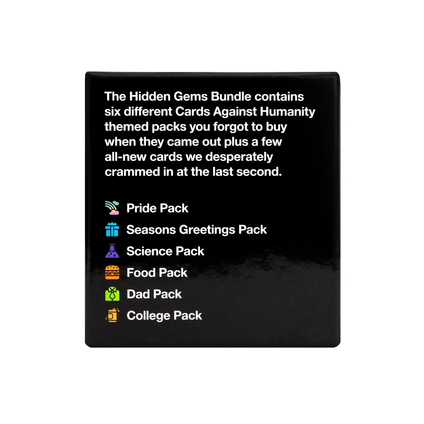 Cards Against Humanity: Hidden Gems Bundle • 6 Cool Themed Packs + 10 All-New Cards