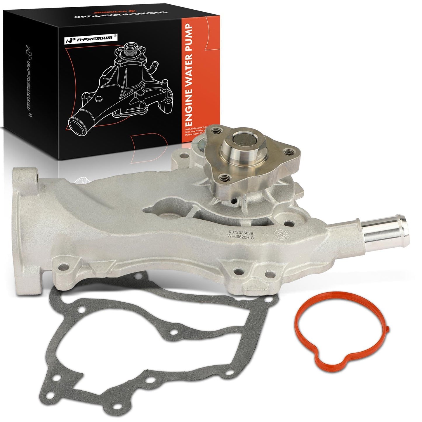 A-Premium Engine Water Pump [4Cyl 1.4L, DOHC] w/Gasket and Seal Compatible with Chevrolet, Buick Cars - Encore 2013-2020, Sonic 2012-2020, Trax 2013-2020, Cruze 2011-2015, Cruze Limited 2016