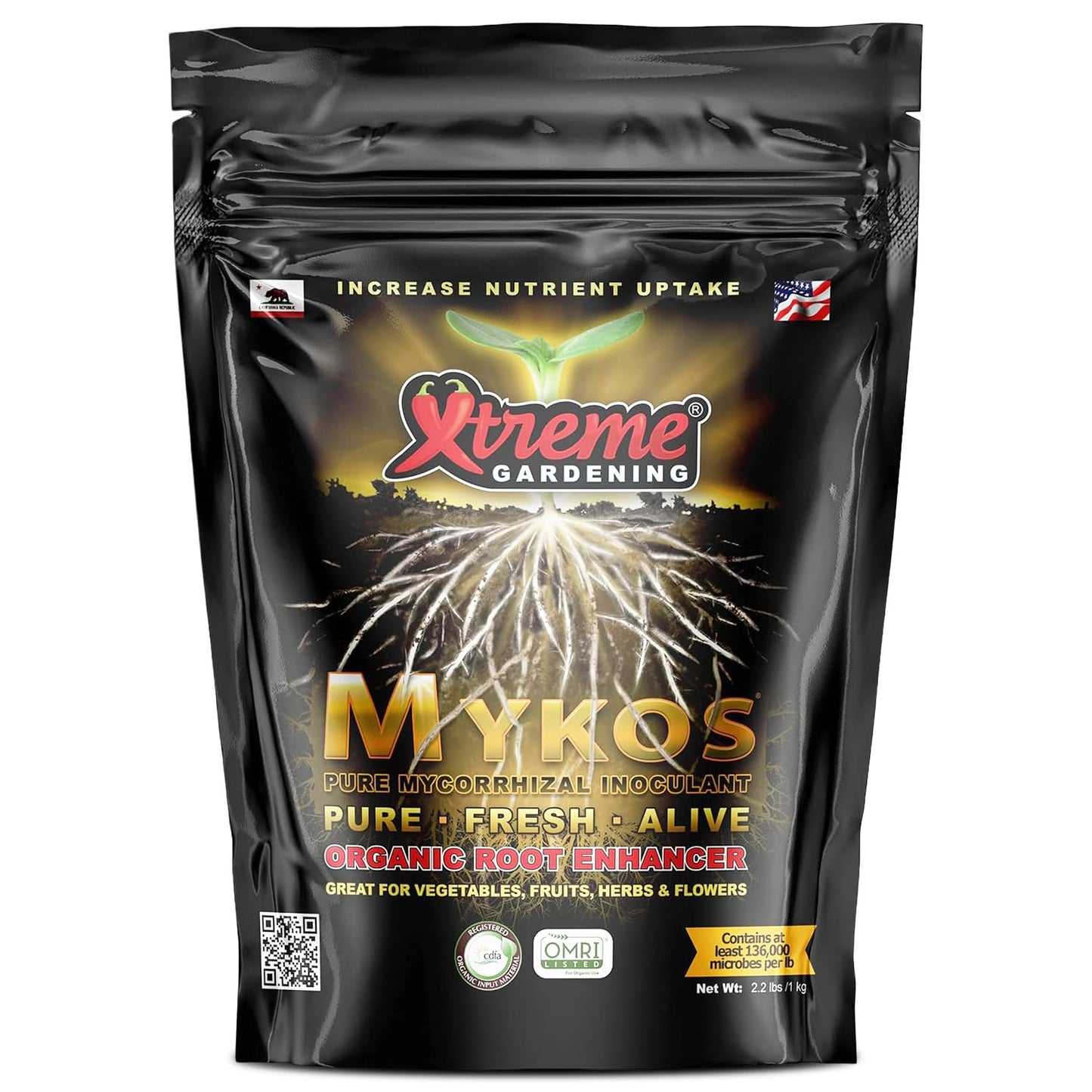Xtreme Gardening RTI Rt4402 Mykos, 2.2-Pound Bag