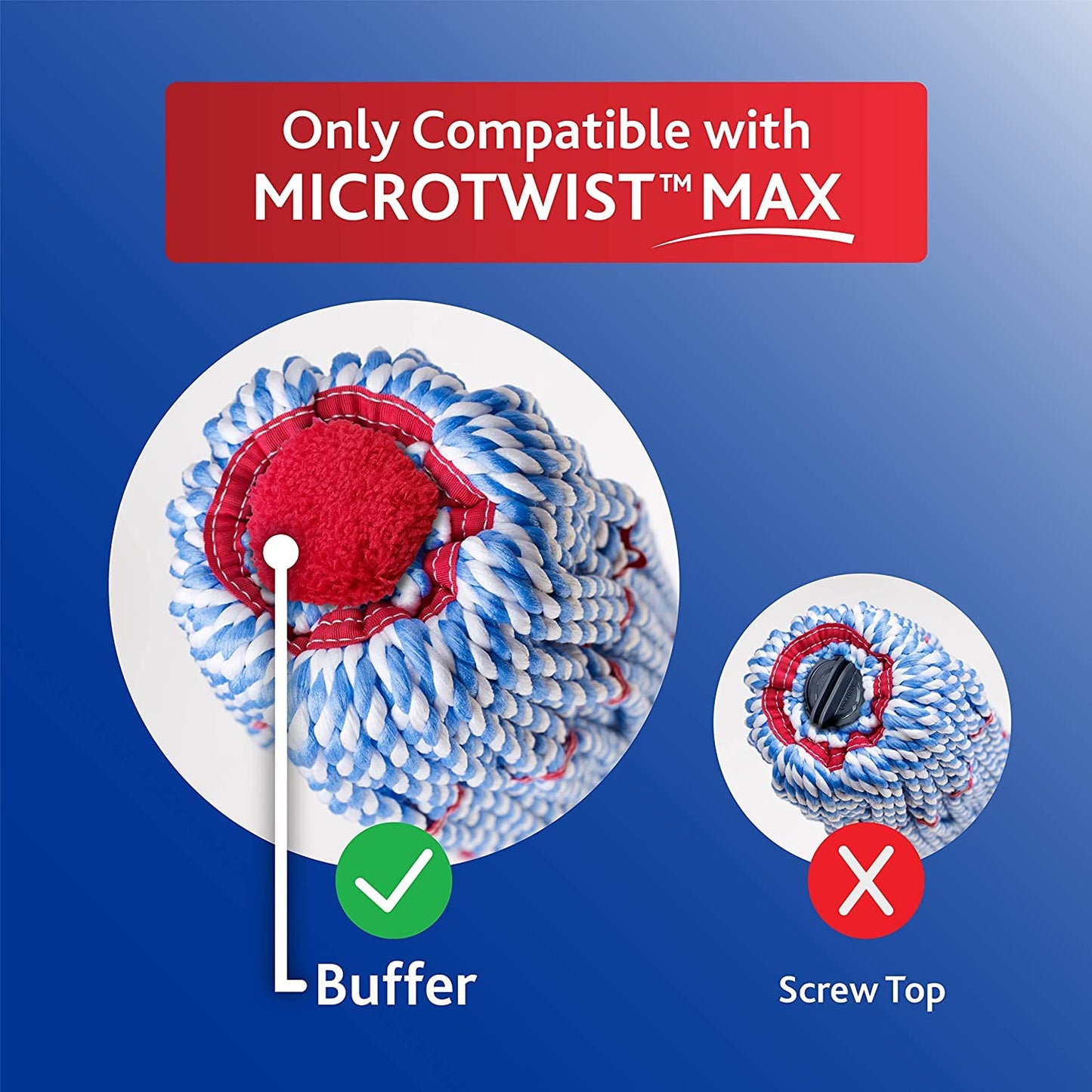 O-Cedar MicroTwist MAX Microfiber Refill (Pack of 2)