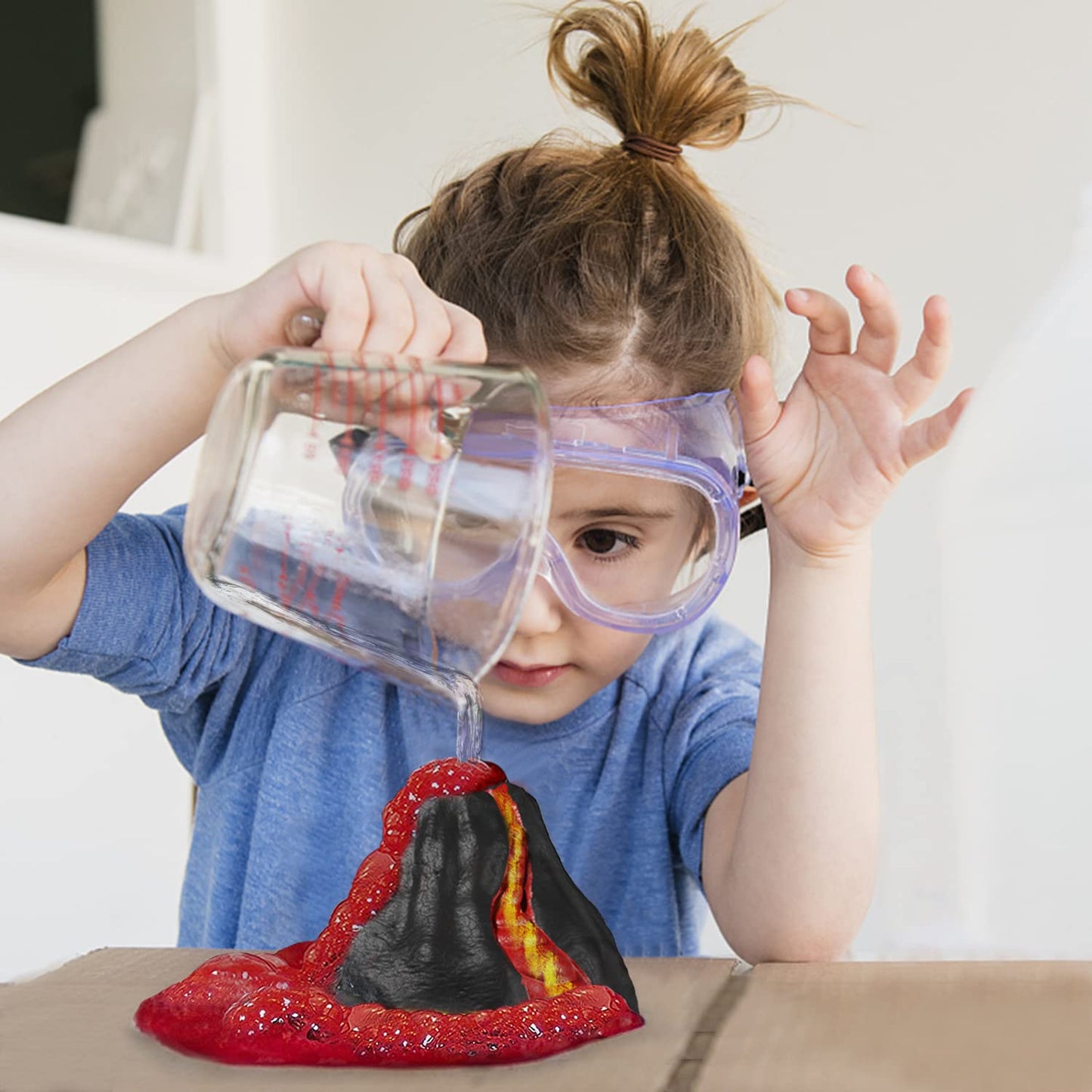 EARTH'SCODE Volcano Kit for Kids - Science Experiments Kits for Kids Age 6-8-10 Educational Scientist Toys Gifts for Boys Girls Volcano, Space Toys Gemstone Dig Kit