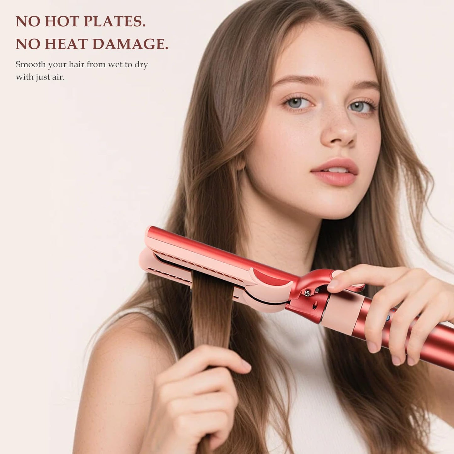 Airflow Attachment for Dyson Airwrap Styler, Nozzles Attachment for Smooth Hair Style with Less Damage and Breakage for Dyson Airwrap HS01 HS05 HS08