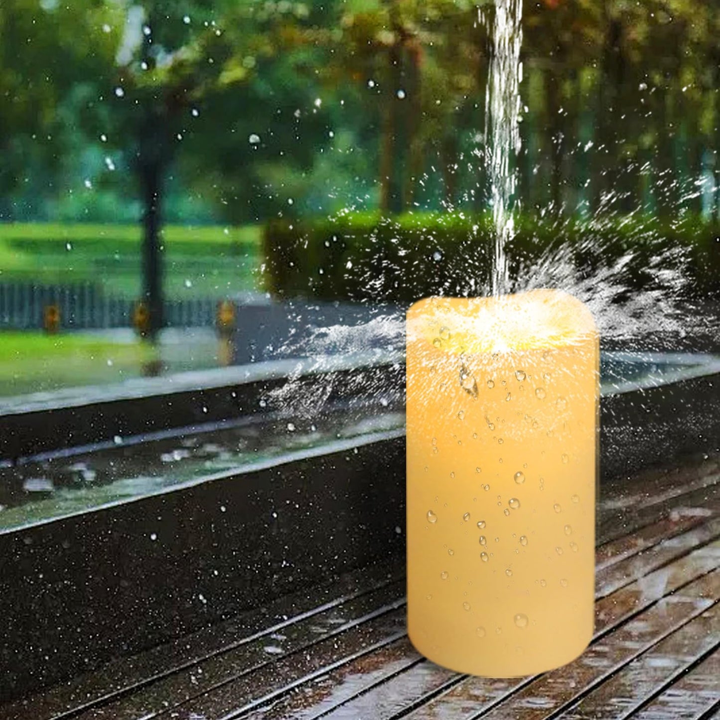 36 Pack Flameless Waterproof Indoor Outdoor Led Candles Equipped with Remote Controls and Timer, Ideal for Home Decor,Weddings, Festive(Three Sizes)