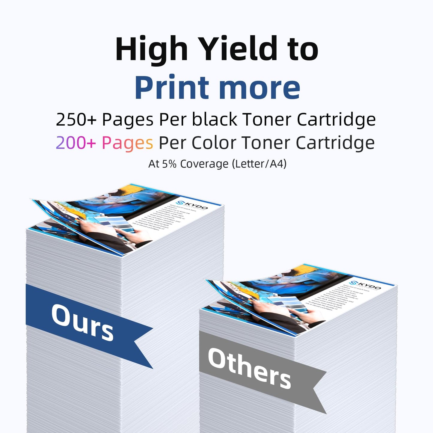 LC501 Ink Cartridges LC501 Ink Compatible for Brother LC501 Ink Cartridge LC501XL Work with Work Smart MFC-J1410DW MFC-J1260W MFC-J1360DW Printers LC501 Black Cyan Magenta Yellow