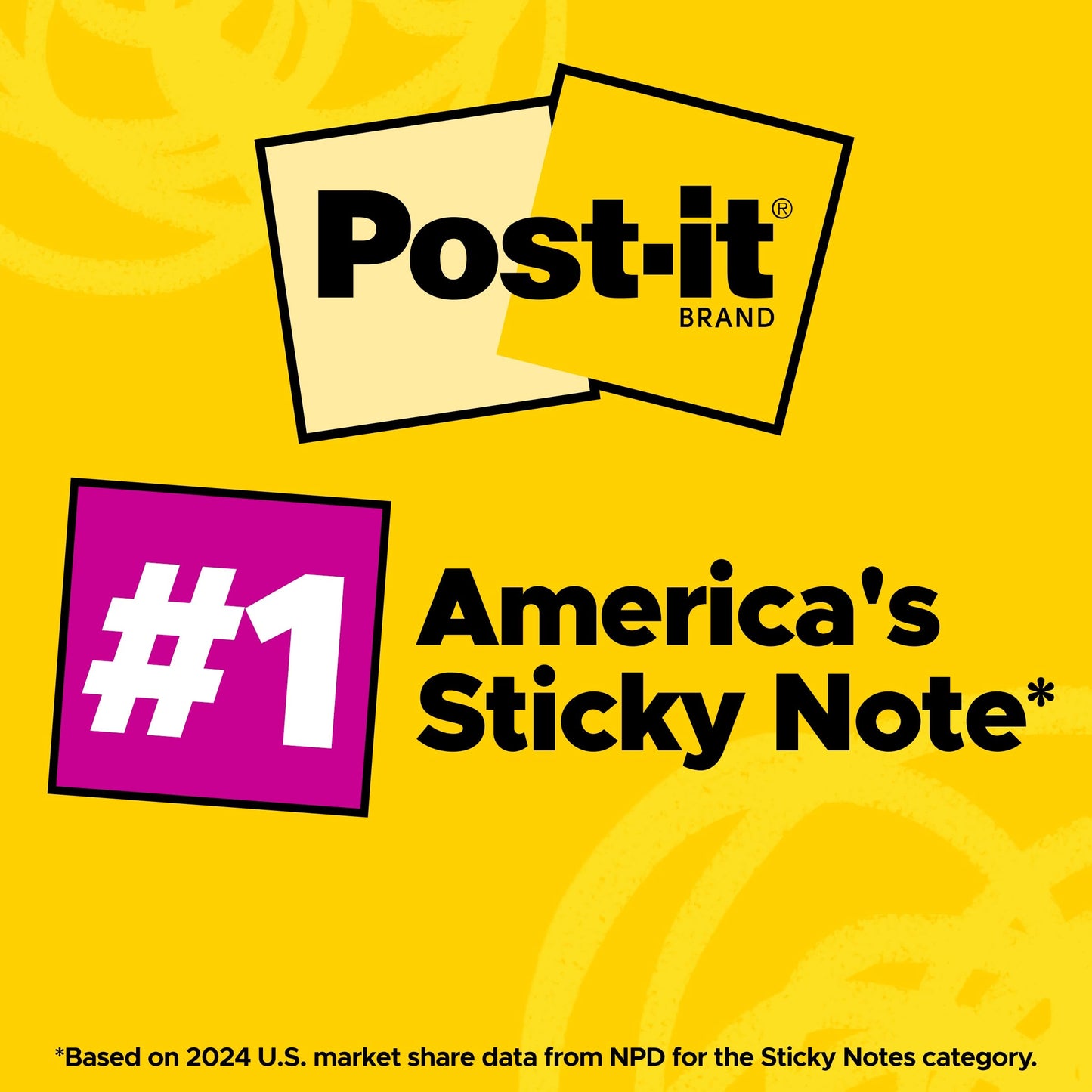 Post-it Super Sticky Notes, 3 in x 3 in, Rio de Janeiro Collection, 24 Pads, 70 Sheets/Pad, Cabinet Pack (654-24SSAU-CP)