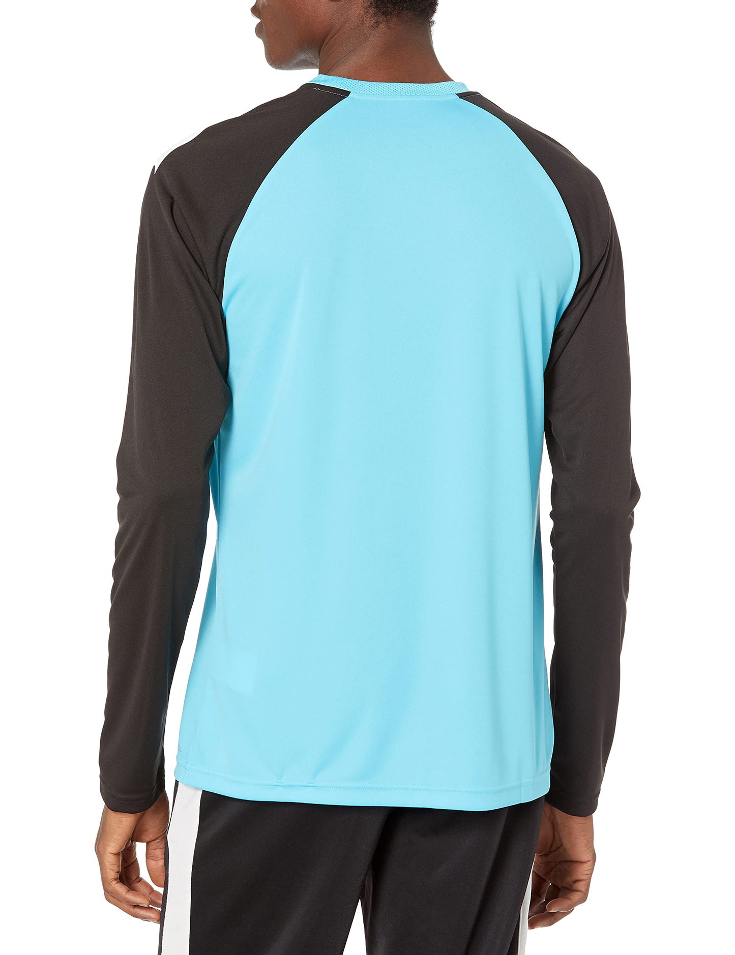 PUMA Men's Team Pacer Goalkeeper Long Sleeve Jersey, Blue Atoll/Black/White, Small