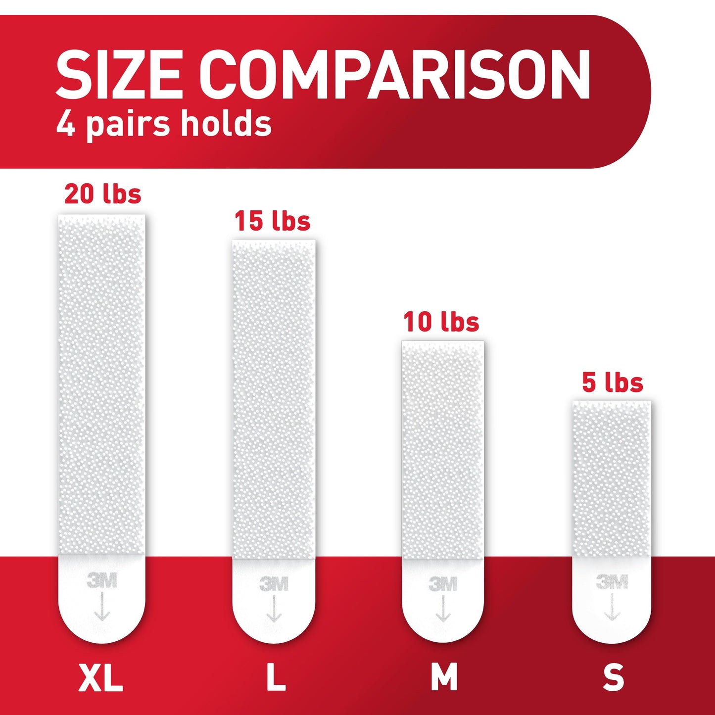 Command Medium and Large Picture Hanging Strips, Damage Free Hanging Picture Hangers, No Tools Wall Hanging Strips for Back to School Dorm Organization, White, 12 Medium Pairs and 16 Large Pairs