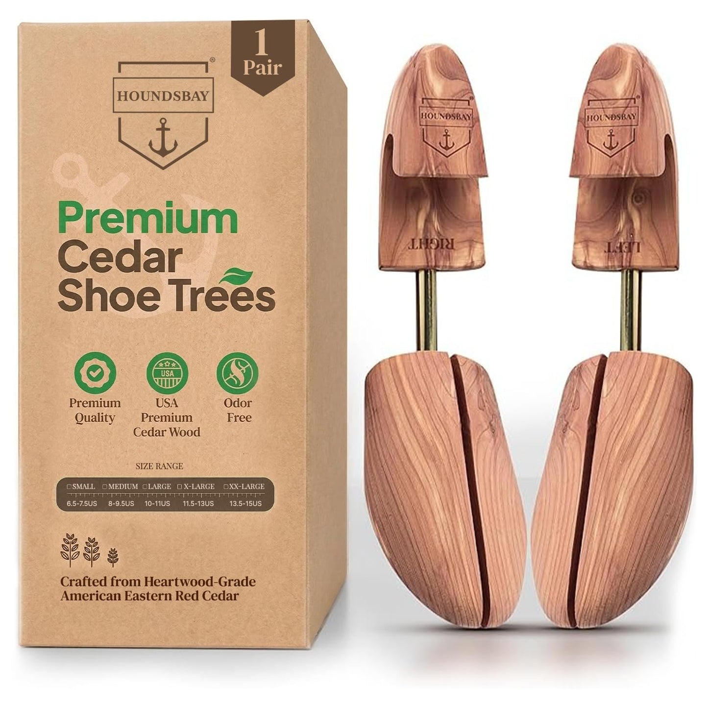Cedar Shoe Tree, Shoe Trees for Men, Shoe Trees for Women, Shoe Trees for Sneakers, Shoe Widener, Shoe Shaper