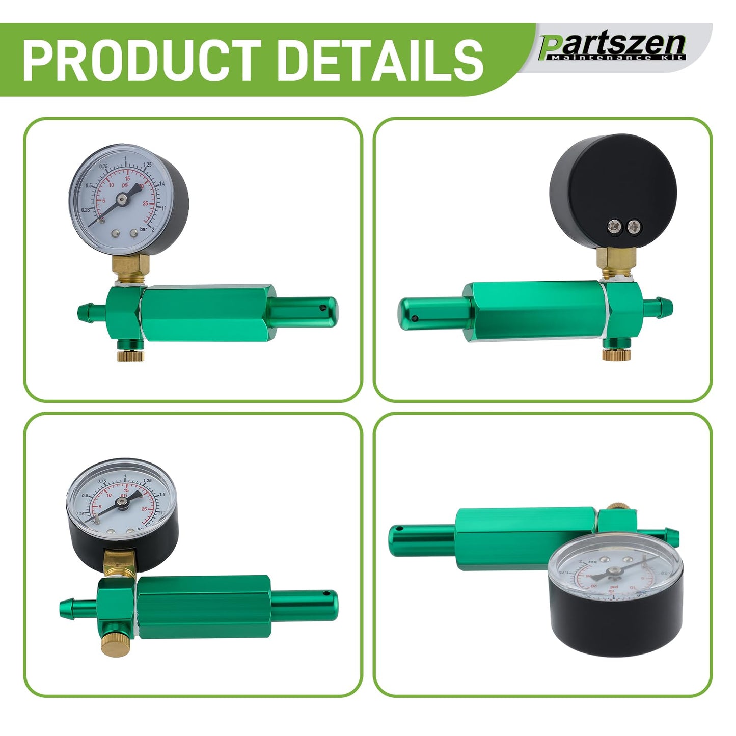 partszen Carburetor Leak Detector for W-albro 57-21-1 Tillotson 243-504 Replaces ZAMA ZPG-2 with Metering Lever Adjustment Tools Replaces for W-albro & Zama ZT-1 500-13