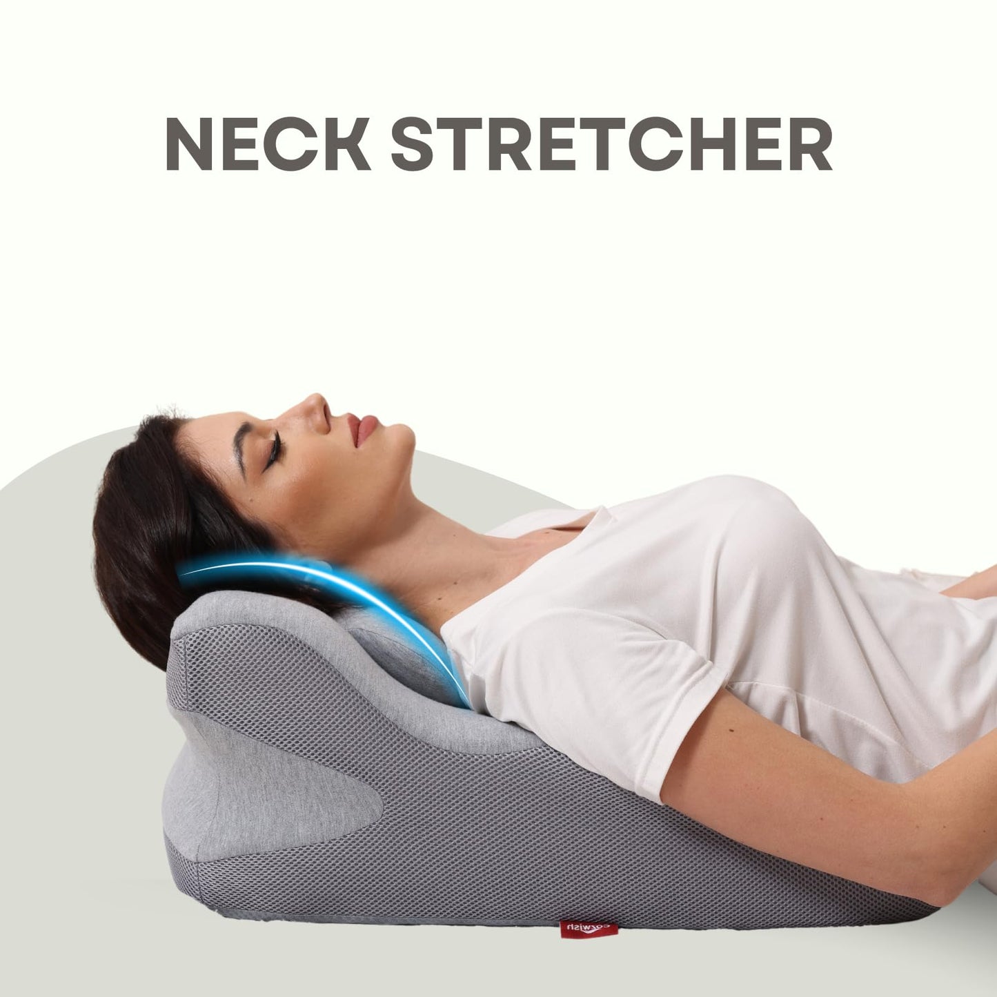 Bed Wedge Pillow, Supportive Memory Foam Pillow for Back, Neck, Leg Support, Acid Reflux, Versatile Usage 50D Memory Foam Machine Washable Cover