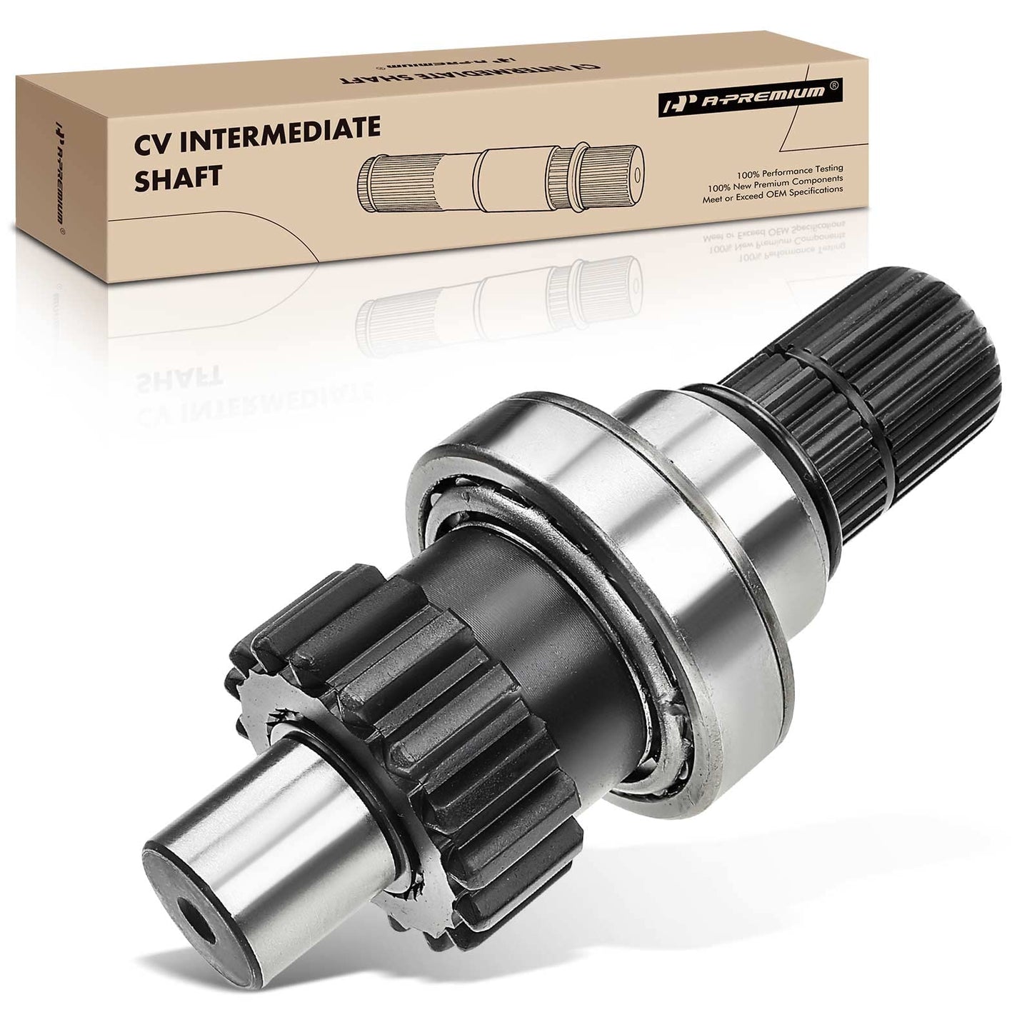 A-Premium CV Intermediate Shaft Compatible with Dodge Ram 1500 2006-2010 & Ram 1500 2011, 3.7L 4.7L 5.7L, 4WD Only, Front Right Passenger Side, Replace# 52114382AE