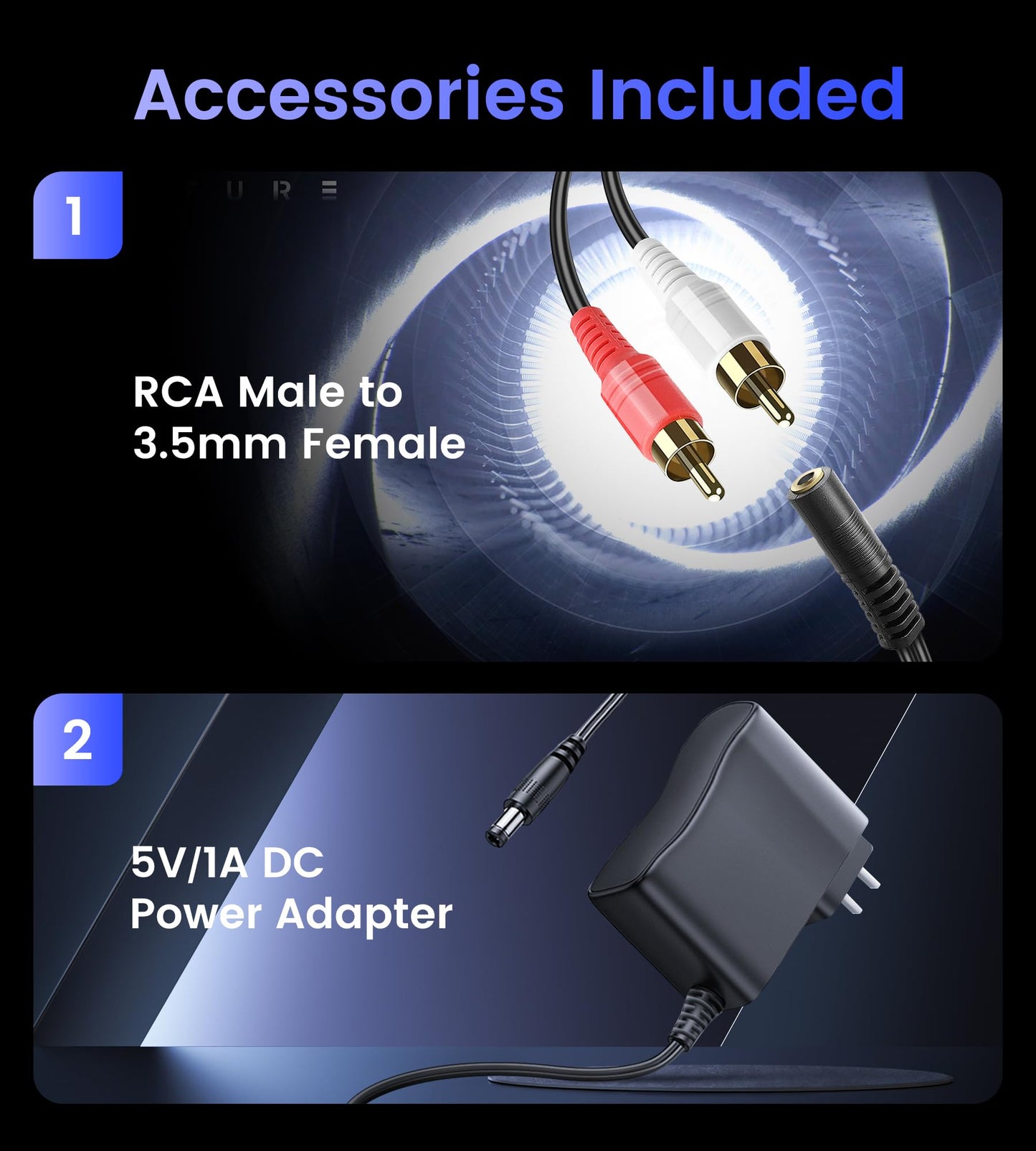 4K HDMI Audio Extractor Splitter, avedio links 1080P HDMI to HDMI Audio Converter Adapter + Optical Toslink SPDIF + L/R Stereo Analog Audio for Chromecast, Fire Stick (4K 60Hz Black)