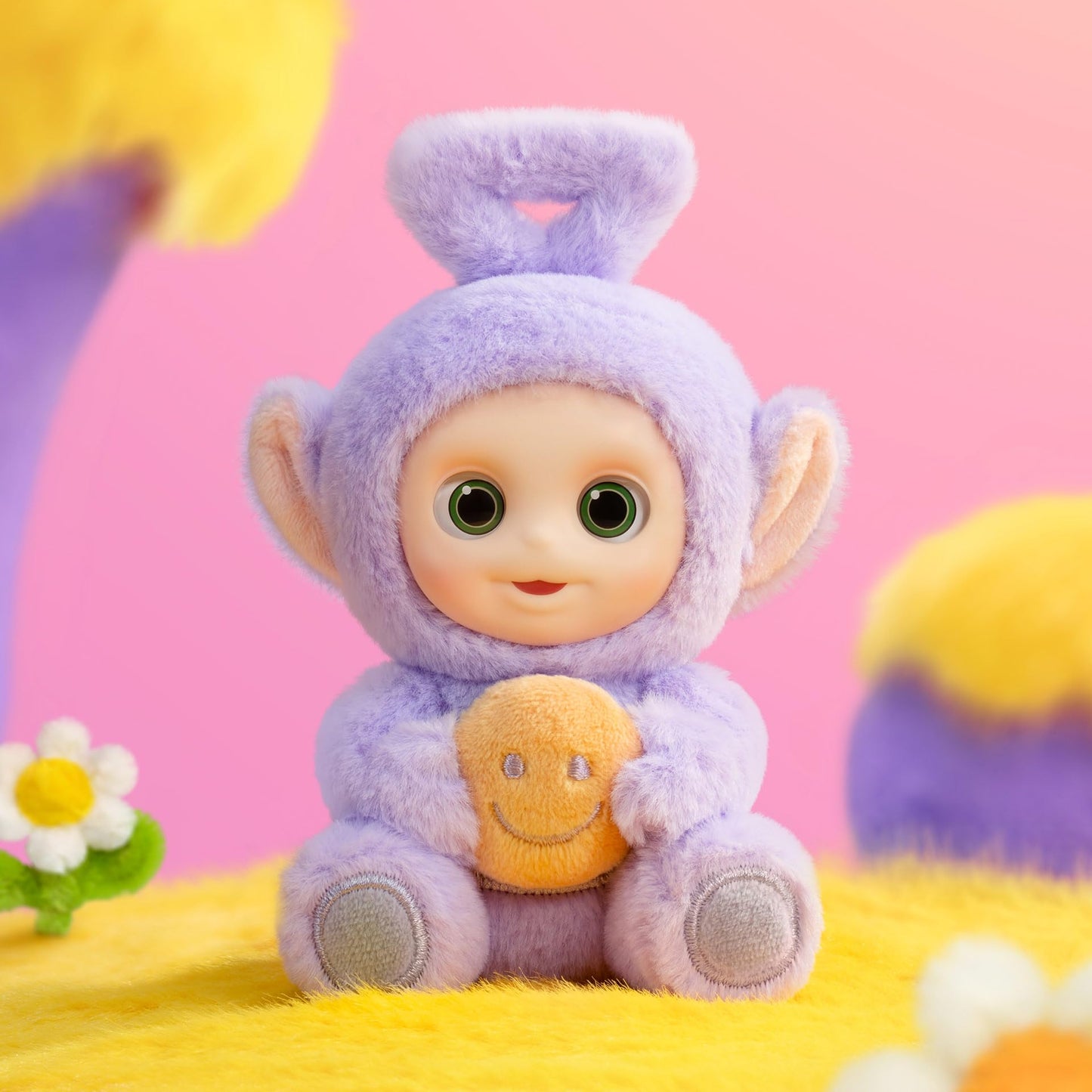 POP MART Teletubbies Say Hello Series Blind Box Pendant, Collectible Plush Toys, Holiday Birthday Gifts for Girls and Boys, Single Box