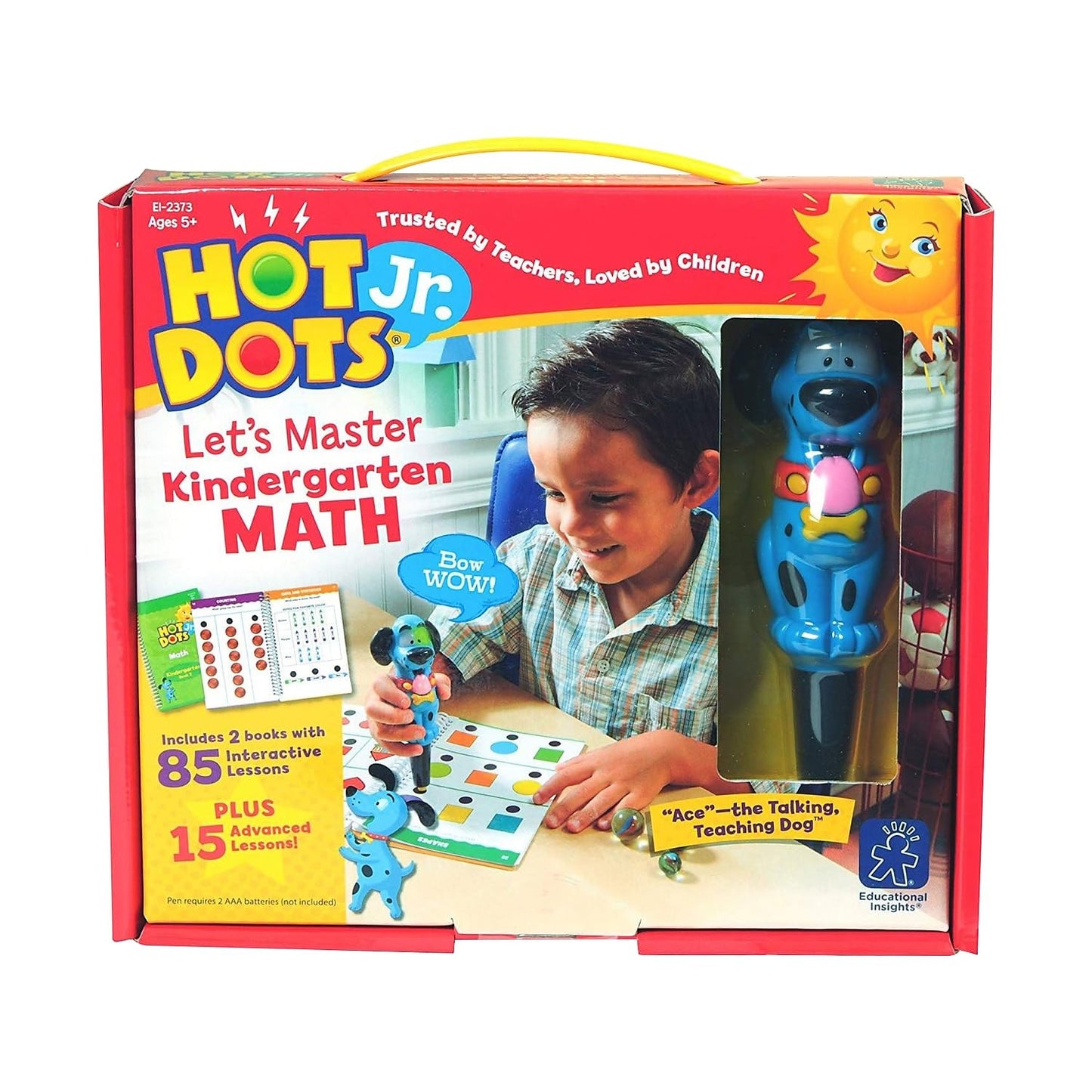 Educational Insights Hot Dots Junior Let's Master Kindergarten Math