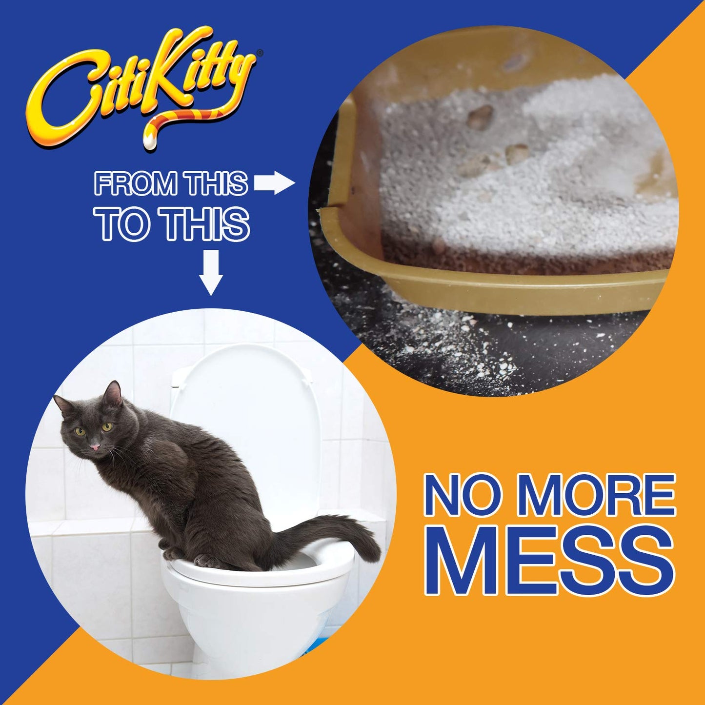 CitiKitty Cat Toilet Training Kit