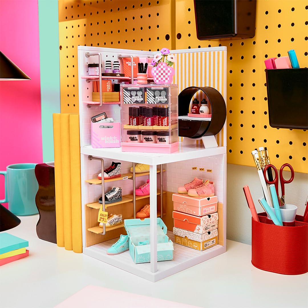 MGA's Miniverse™ Make It Mini Spaces™ Pizza Shop, Building Set, Customize, DIY Crafts, Rooms, Hobby, Collectors, Display, Gifts, 8+