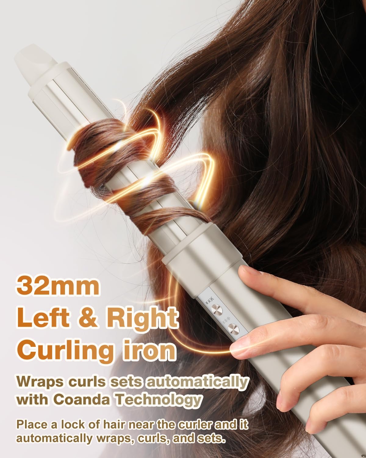7MAGIC Hair Dryer Brush & 6 in 1 Hair Styler, Silver, 110 Volts, 1200 Watts, Ionic Technology, Fast Drying, Multi Styler for Straight, Wavy, Curly, and Coily Hair,Rose Gold