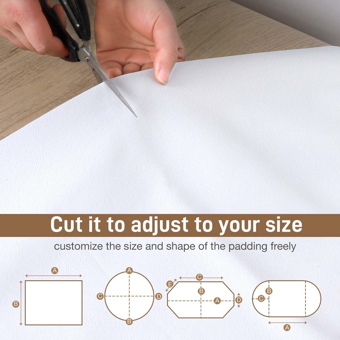 Table Protector Pad with Flannel Backing, Heavy-Duty Vinyl Table Padding Under Tablecloth, Waterproof, Heat Resistant, 90 x 54 inches, Rectangular