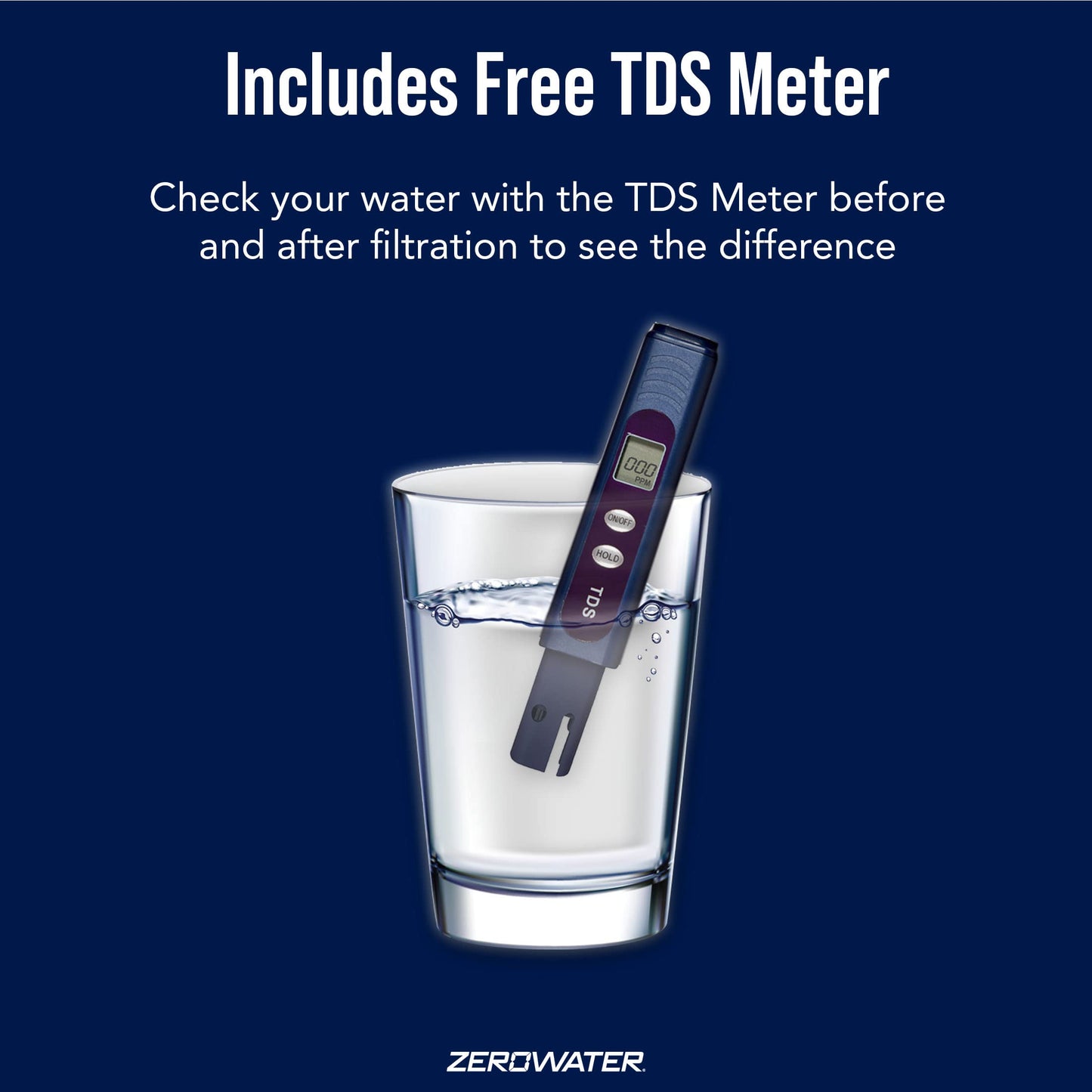 Pack of 3 - ZeroWater Replacement Filter for Pitchers, 1-Pack (ZR-001)