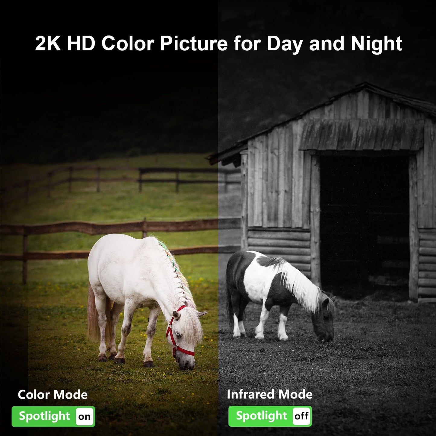 4G LTE Cellular Security Camera Wireless Outdoor, Wireless Security Camera Outdoor No WiFi, Outdoor Security Camera Solar Powered, 2K HD, PTZ 360° View, Smart PIR Motion Detection, 2 Way Talk, 2 Pack