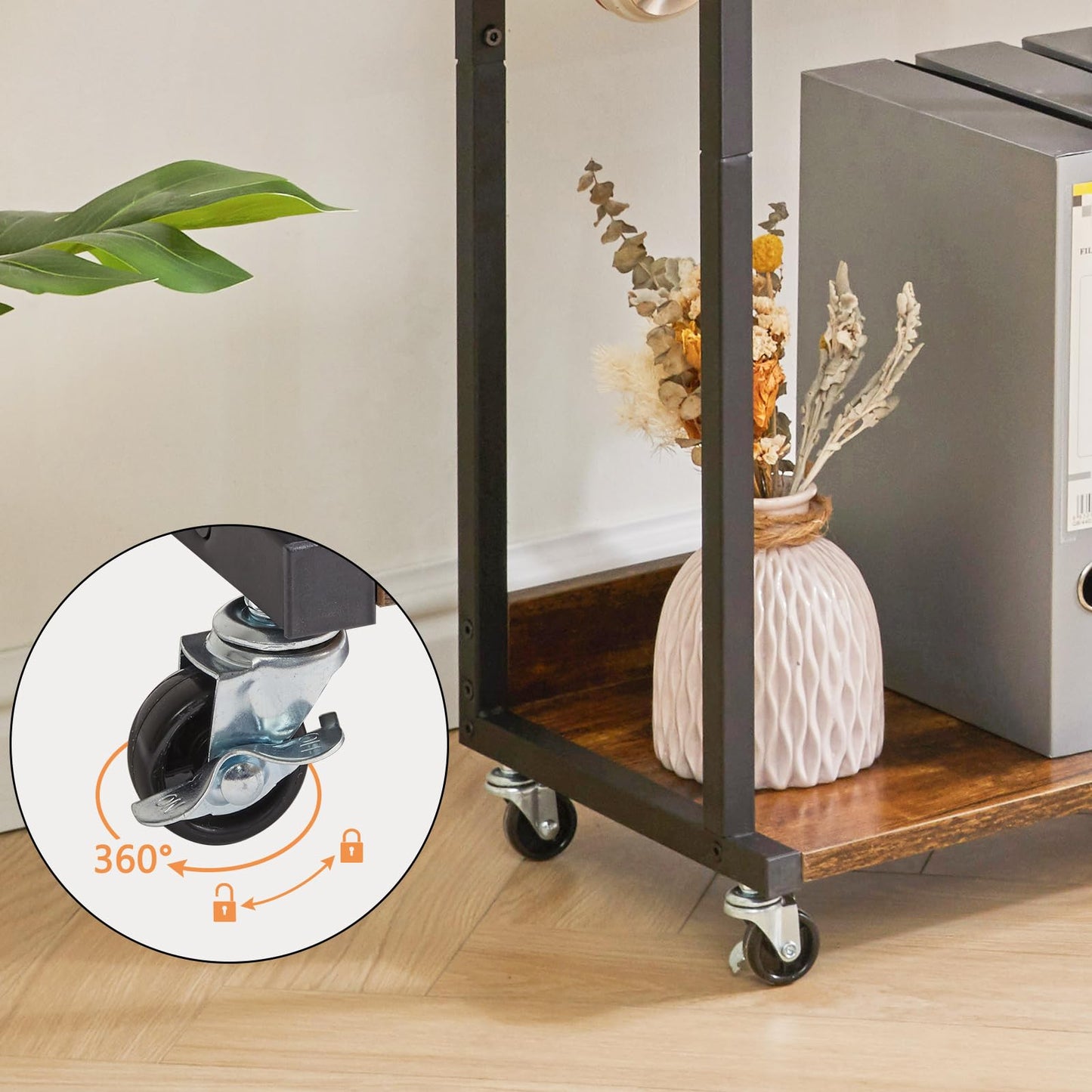 YMYNY Tall Printer Stand UHPT002H