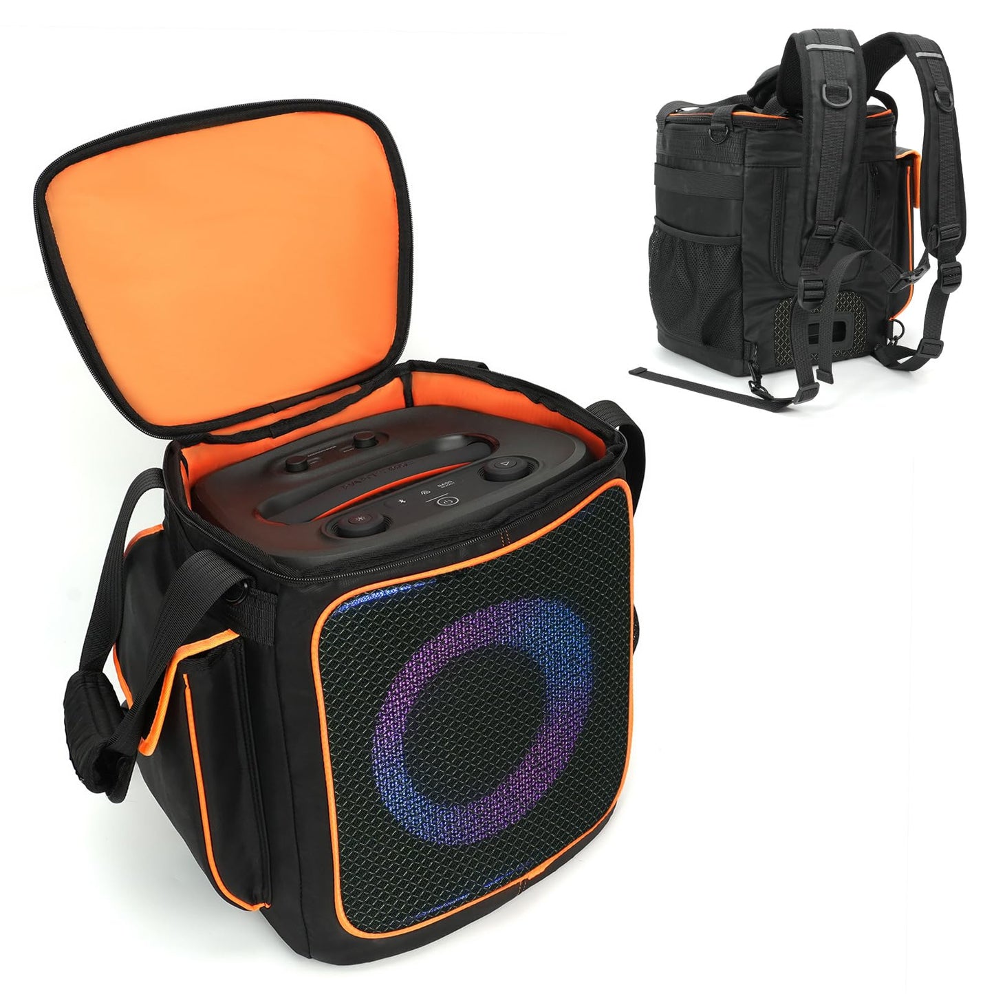 CltrCr JBL Party Box Encore 2 bag, Speaker Backpack Compatible with JBL Party Box Encore Essential 2 (2025), Portable Speaker Carry Case(Bag Only)